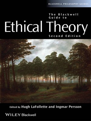 cover image of The Blackwell Guide to Ethical Theory